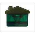 Magnetic House Memo Clips- Translucent Green